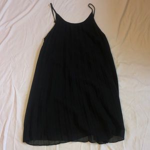 BCBGeneration Pleated flowy black dress
